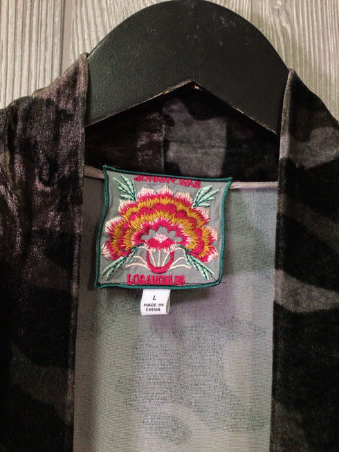 Johnny Was Velvet long Kimono Size Large